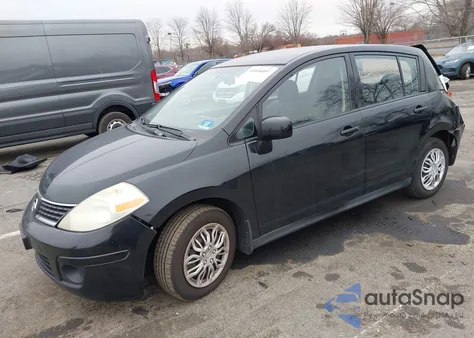2008 Nissan Versa 1.8S из США, поврежденный, VIN 3N1BC13E58L398563